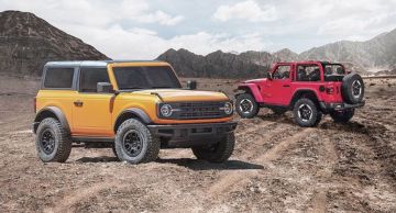 Новий Ford Bronco проти Jeep Wrangler