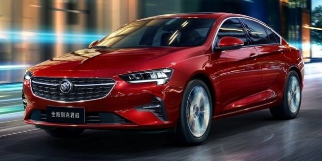 Opel Insignia з американською назвою для ринку Китаю