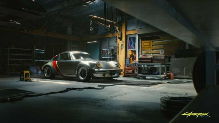 Творці Cyberpunk 2077 помістили в гру спорткар Porsche 930