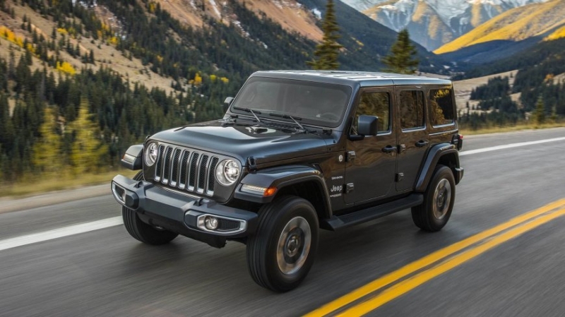 Для внедорожника Jeep Wrangler выпустили дополнительные зеркала