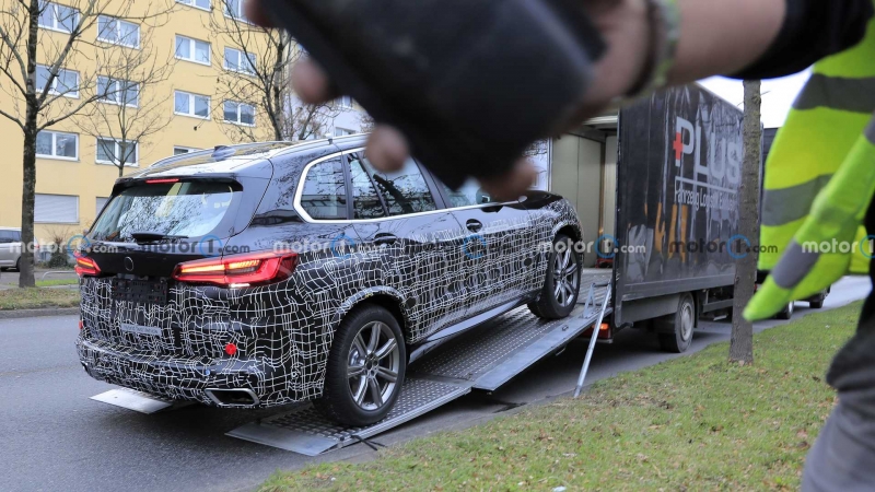 шпигунські фотографії прототипу BMW X5