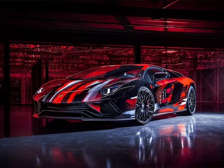 Японський дизайнер перетворив Lamborghini Aventador S в арт-об’єкт