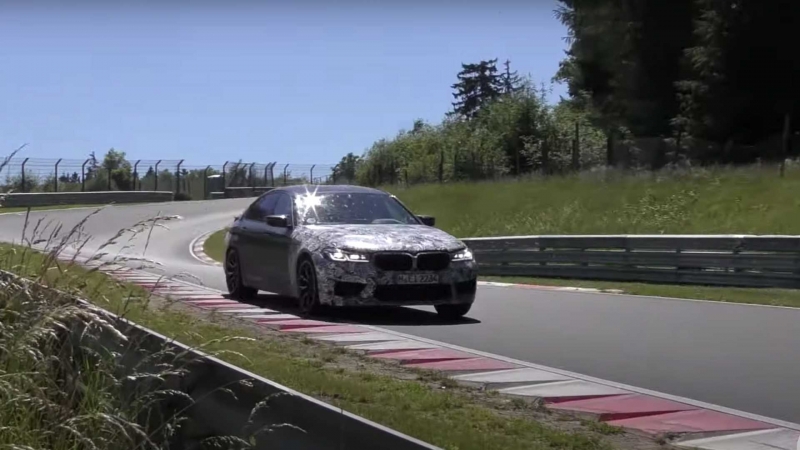 BMW M5 CS на Хоккейнхаймрінгу