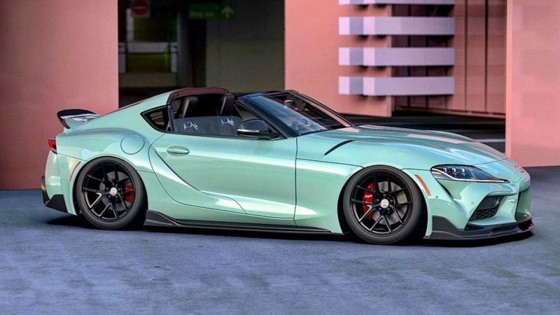 Toyota GR Supra Sport Top Edition Rendered By Talented Artist