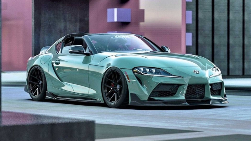 Toyota GR Supra Sport Top Edition Rendered By Talented Artist