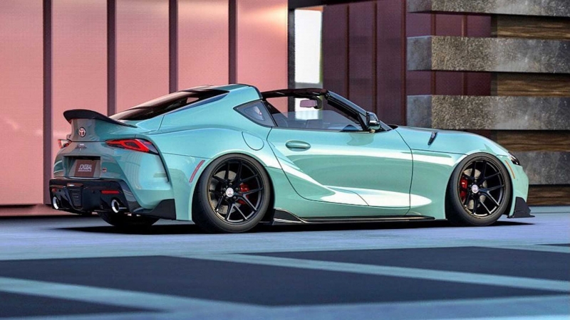 Toyota GR Supra Sport Top Edition Rendered By Talented Artist