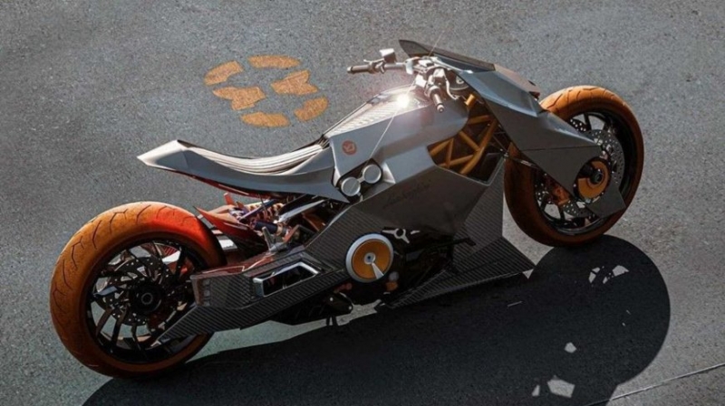 концепт мотоцикла від Lamborghini