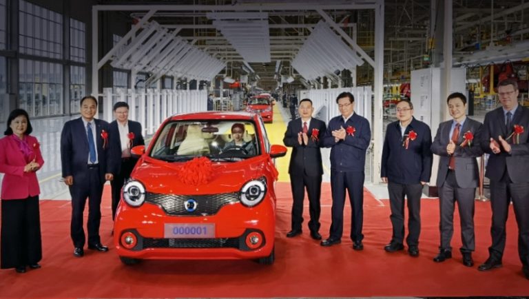Китайський бренд Sunra побудував свій перший електромобіль i03