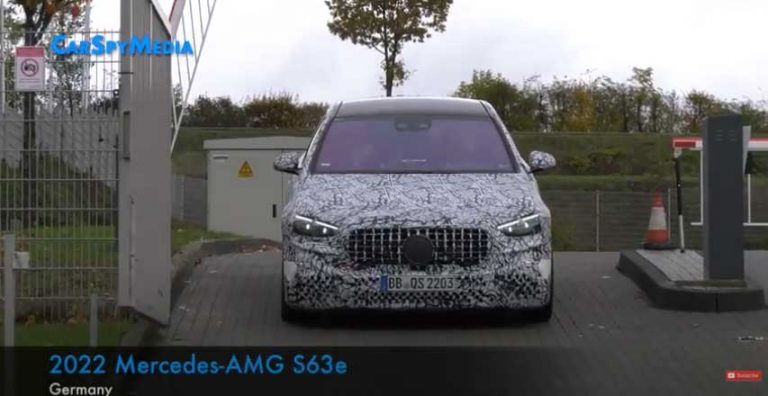 Гібрид S63e від Mercedes-AMG показали під час випробувань на Нюрбургрінгу. Відео