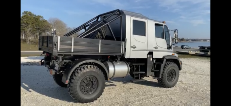 Mercedes-Benz Unimog U500 стал идеальным автомобилем для путешествий