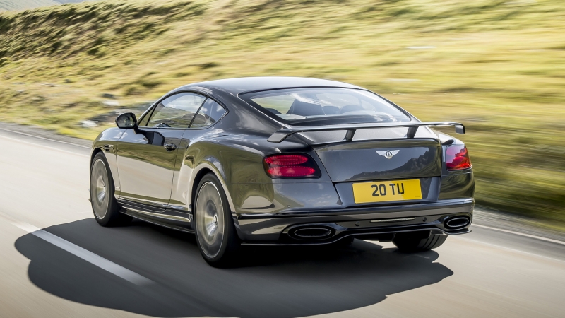 Bentley показала (и дала послушать) новый Continental GT Speed