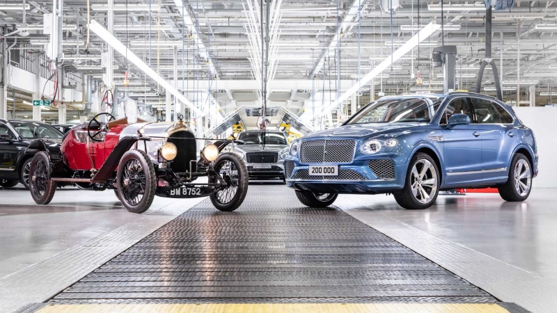 Bentley выпустила 200 000 автомобилей. На это ушло чуть больше века