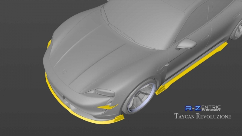 Porsche Taycan по-китайски: RevoZport улучшил немецкий дизайн