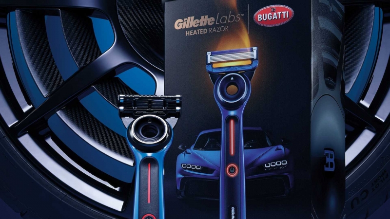 Bugatti выпустила мужскую бритву с подогревом