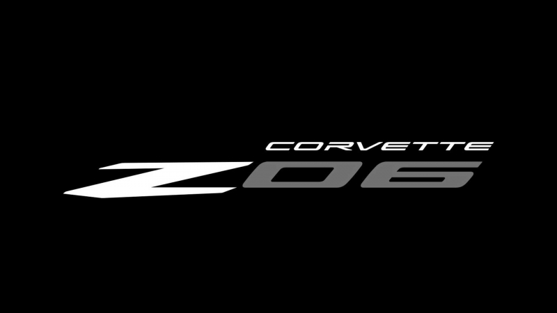 Chevrolet показал первое фото нового Corvette Z06