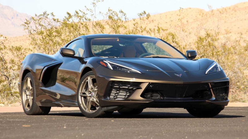 Chevrolet показал первое фото нового Corvette Z06