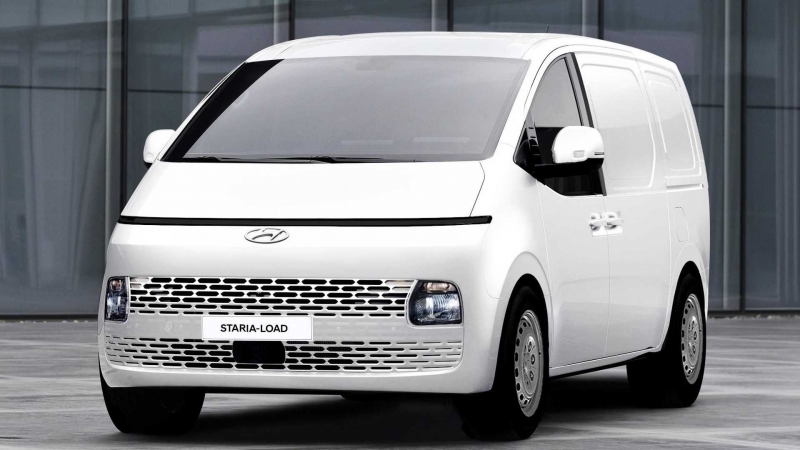 У Hyundai Staria появилась коммерческая версия для грузоперевозок