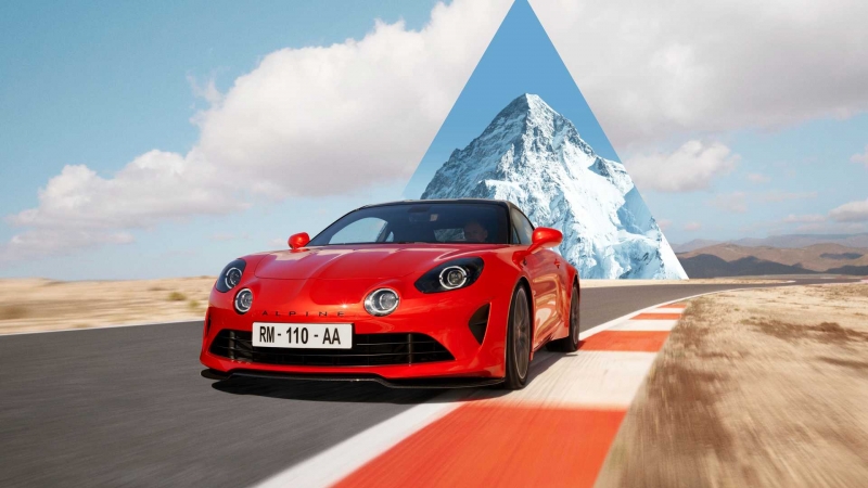 Alpine добавила купе A110 мощности и современную медиасистему