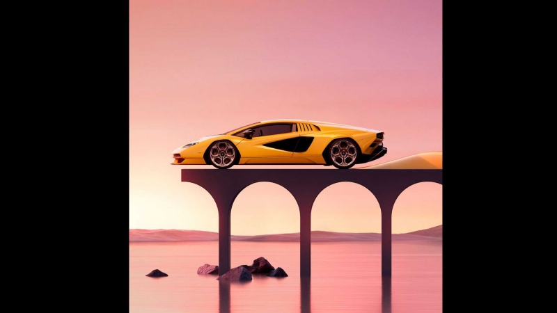 Lamborghini посвятила возрожденному Countach коллекцию постеров
