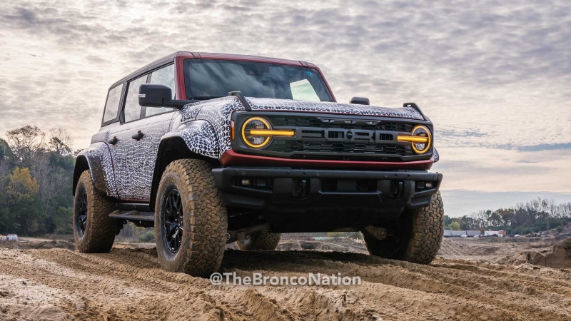 Оцените Ford Bronco Raptor в родной стихии