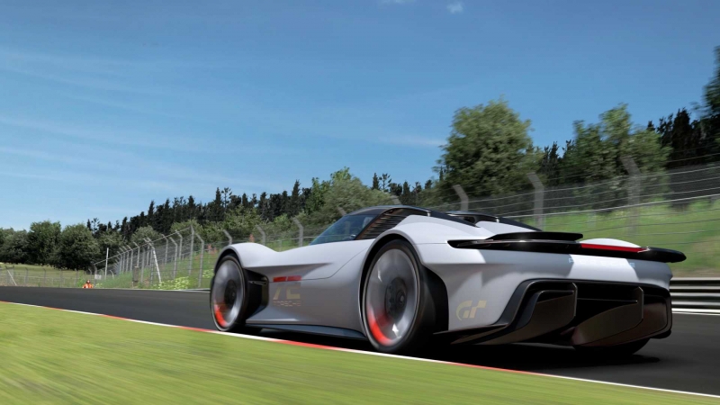 Porsche представил электрический суперкар для Gran Turismo 7