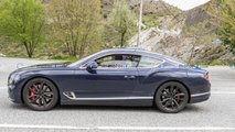 Плагин-гибридное купе Bentley замечено на тестах