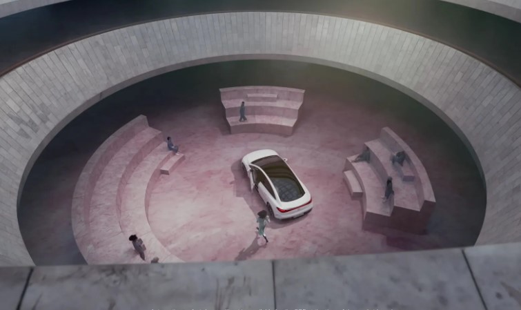 Рекламу електромобіля Mercedes-Benz EQE зняли у Києві. Відео