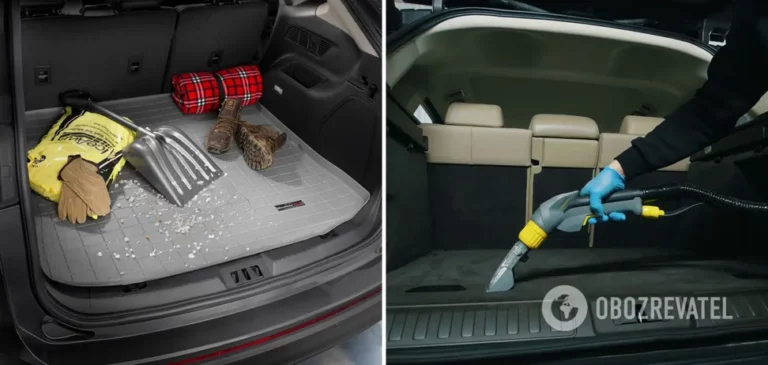 Як легко очистити багажник авто від бруду та сміття: корисний лайфхак на зиму