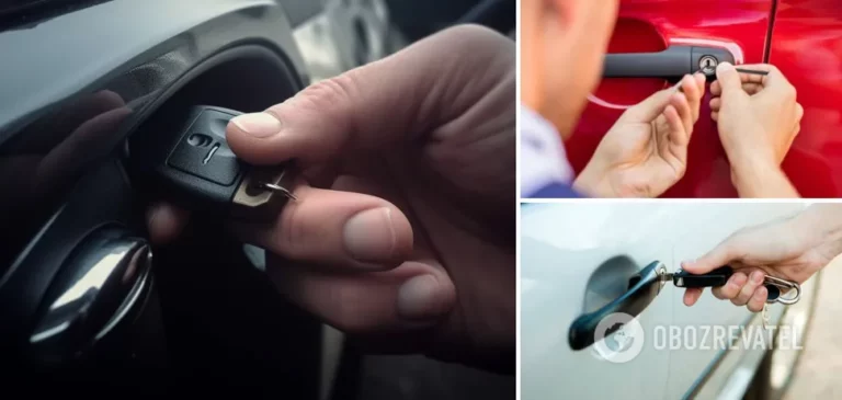 Як витягти зламаний ключ із замка авто: прості способи