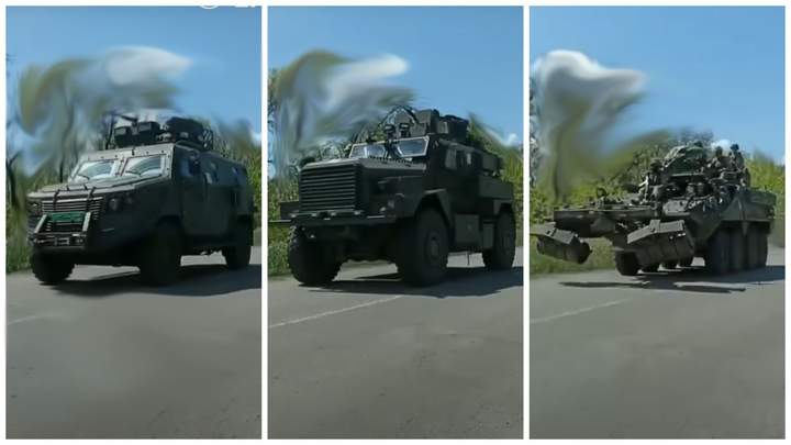 Бронемашини “Козак-7” помічені в українських десантників
