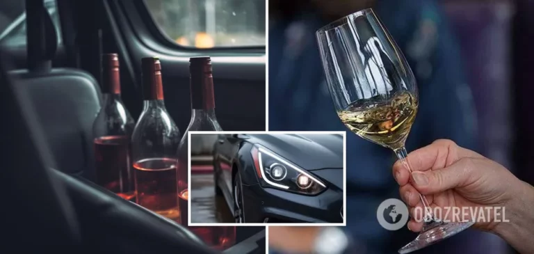 Скільки алкоголю можна випити водієві, щоб не перевищити норму: показник для різних напоїв