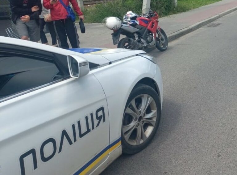 На Львівщині внаслідок наїзду мотоцикла травмована дитина – поліцейські встановлюють обставини