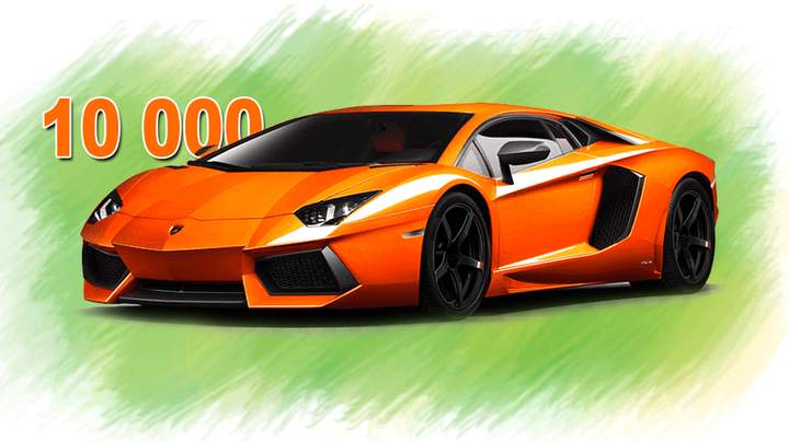 Lamborghini може випустити за рік 10 тисяч автомобілів