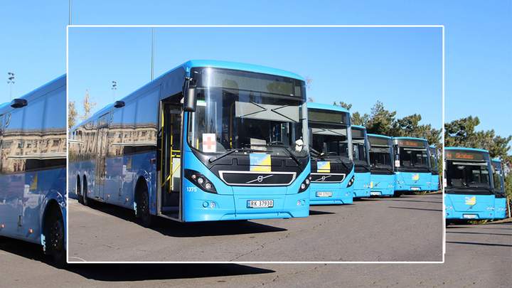 Автобуси Volvo возитимуть жителів Миколаєва