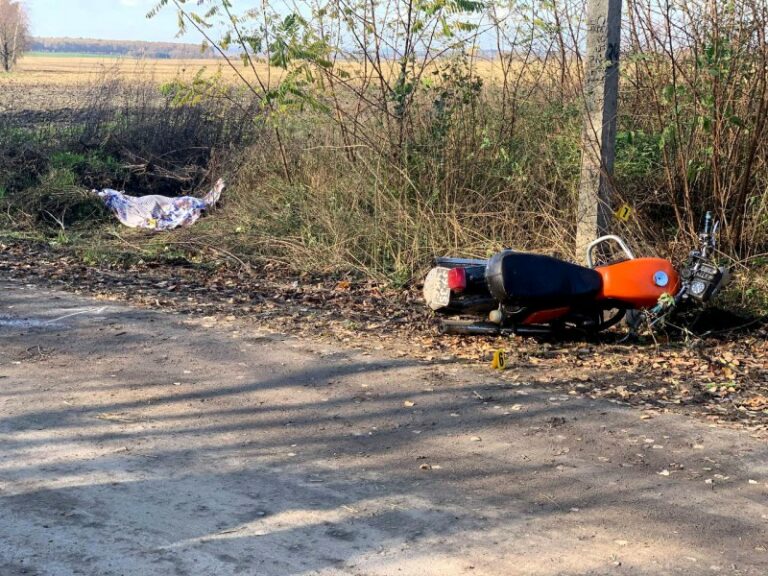 Врізався у дерево: у Дубенському районі загинув неповнолітній мотоцикліст