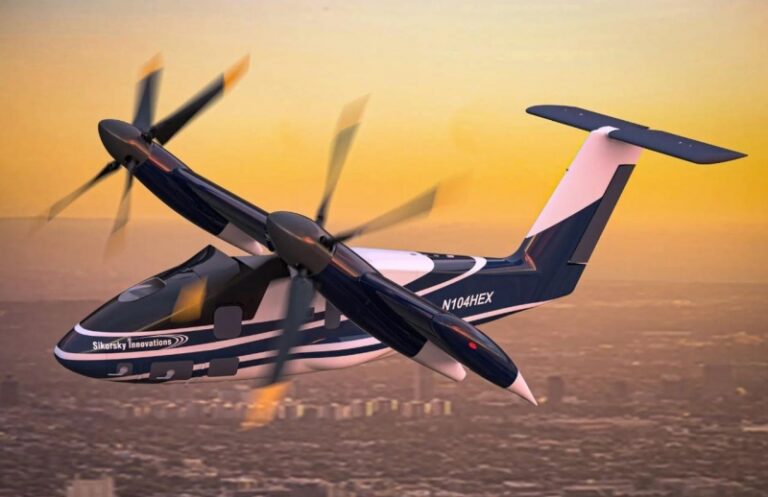 Гібридно-електричний літальний апарат від Sikorsky матиме дальність польоту 926 км