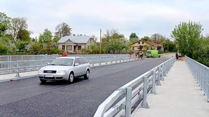Капітальний ремонт мосту між Львівщиною та Волинню завершено