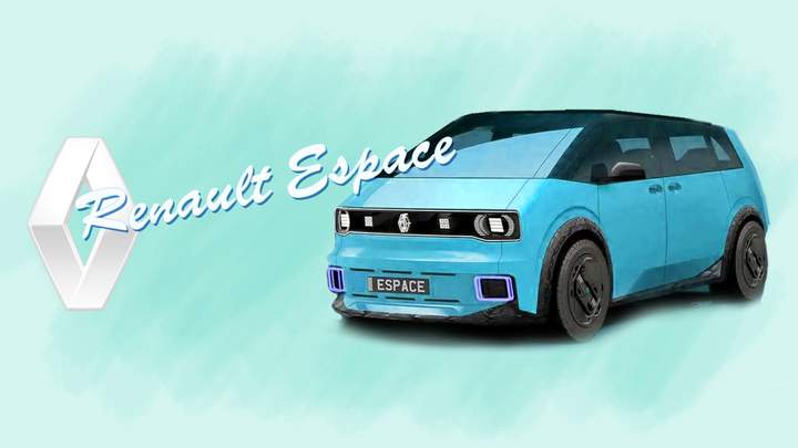 Renault Espace може повернутися як ретро-електричний мінівен