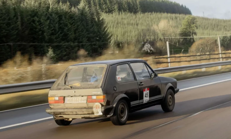 Golf GTI бере участь в одному з найскладніших ралі класичних автомобілів у світі: LeJog