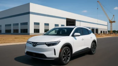 VinFast factory North Carolina construction.