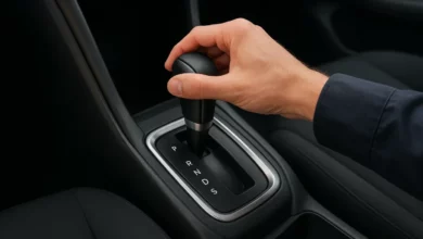 gear shift lever operation practice