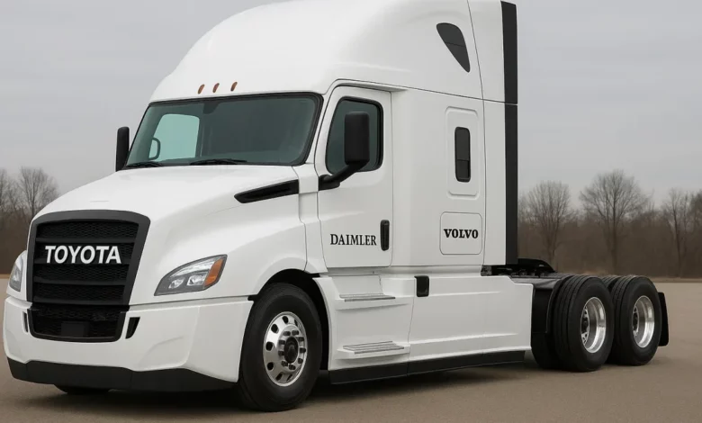 Toyota Daimler Truck Volvo Group partnership