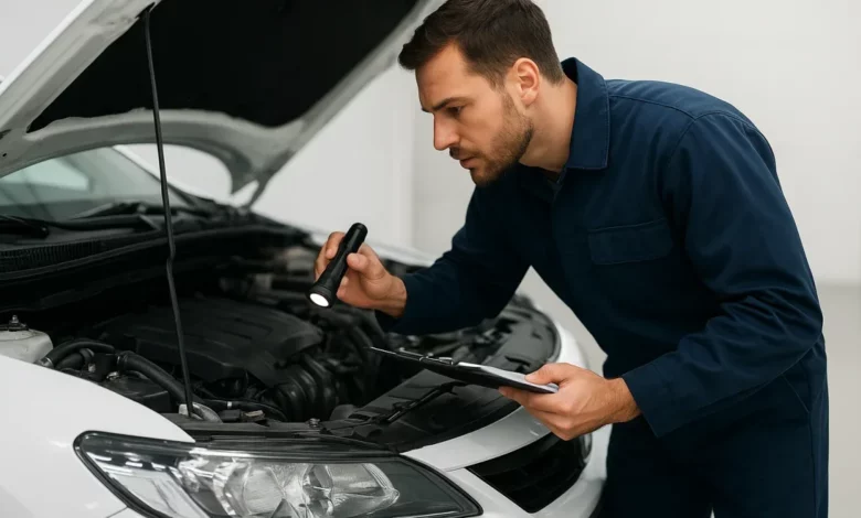 technical inspection vehicle maintenance process