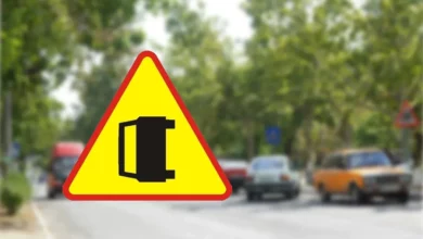 Чому знак з перевернутим авто попереджає про небезпеку