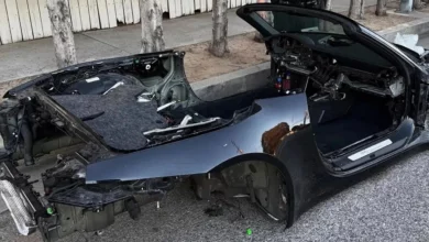 Злодії розібрали Porsche 911 в Лос-Анджелесі до металу