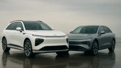 XPENG GX and MONA M03 showcased.