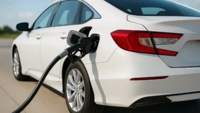 car refueling gas container nozzle