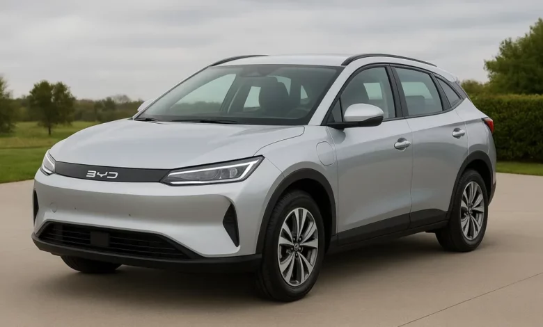 BYD electric vehicle sales report.