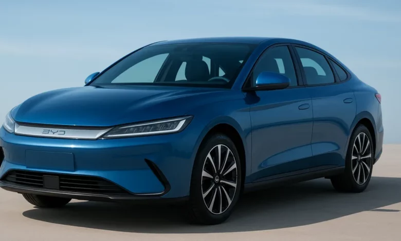 BYD electric vehicle sales analysis.