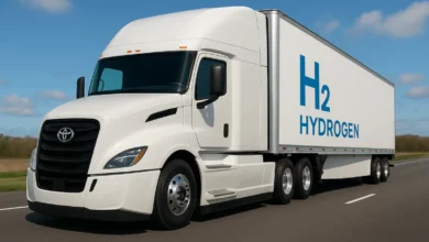 Toyota hydrogen fuel cell truck